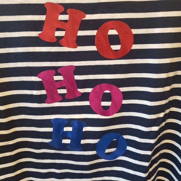 Boden Stripes Ahead HO HO HO Shirt - Picture 2 of 3